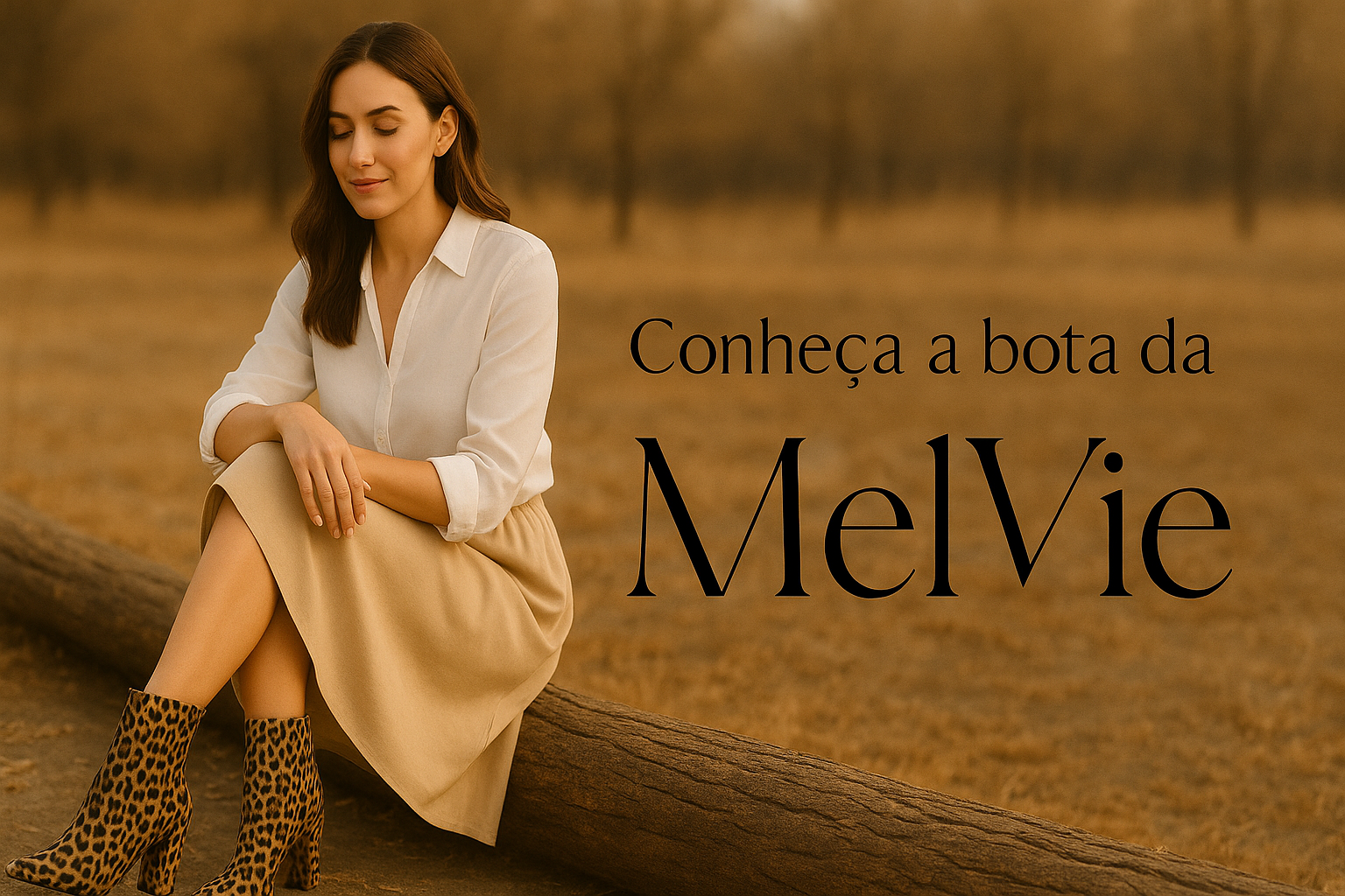 bota de onça cano curto 